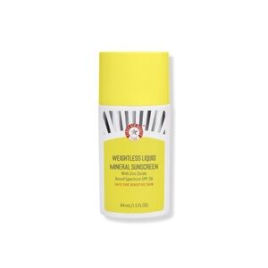 First Aid Beauty Mineral Sunscreen Zinc Oxide Broad Spectrum SPF 30